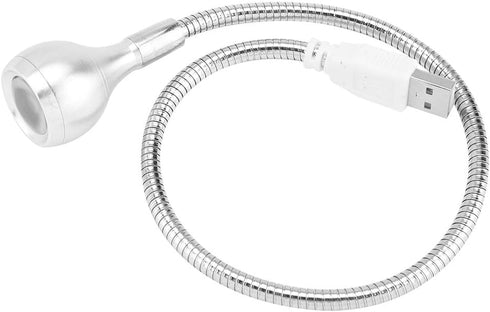 Yosoo Flexible Neck Portable Metal USB LED Lamp Desk Lamp, Premium LED, Material, Reading Light for Home, School