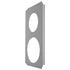 TrueCraftware 2 6-1/2 8-1/2 4 7 Inset - Hole Stainless Steel Steam Table Adapter Plate and fits qt and qt. Pans