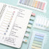 Morandi Sticky Notes | Writable Index Tabs | Set of 10 x 3 Packs | Colorful Macaron Memo Stickers