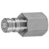 PD342 Series PD Steel Test Port and Diagnostic Equipment Quick Nipple, 1/8" Body Size, 1/4"-18 NPTF Thread Size, 1.63"