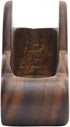 Pandapark Business Card Holder for Desk, Cloud Formation Wood Display Holder, 1PCS (Walnut Cloud)
