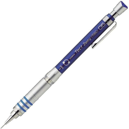 Zebra Tect 2 Way Mechanical Pencil, 0.5mm, Blue Body (MA41-BL)