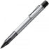 LAMY AL-star 225 Ballpoint Pen - Light Silver Aluminium with Transparent Grip and Chrome-Plated Clip, Large Refill
