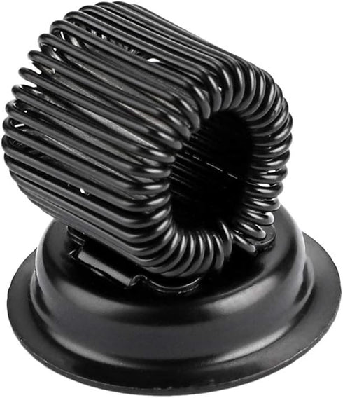 BTSKY Stainless Steel Pen Holder Clips 8 Pack (Black)