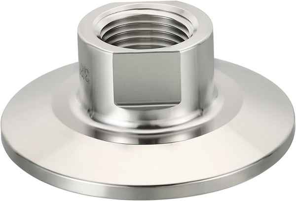 PATIKIL 1.5 Inch TC Tri Clamps Adaptor, Tri-Clover Fittings to NPT 3/8"