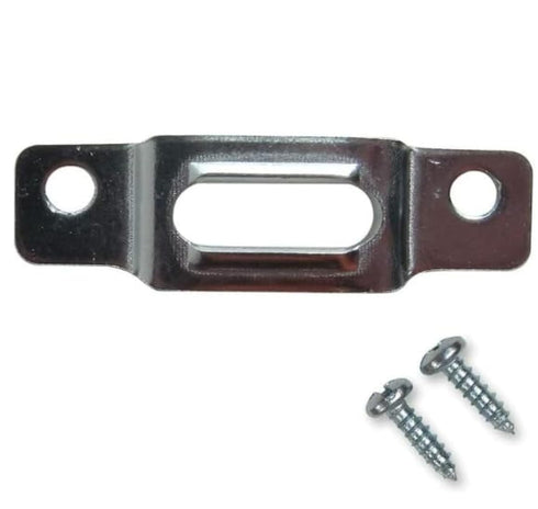 Picture Hang Solutions PHS T-Screw Security Plate Lock - 100 Pack Wood Frame Security Hanger