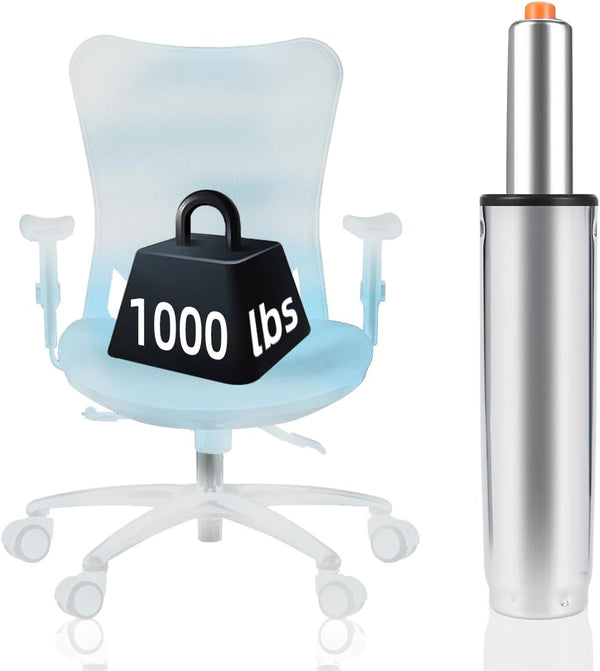 Office Chair Cylinder Replacement, Heavy Duty Gas Cylinder, 5.5 inch Long Extension Stroke Fits Most Chairs