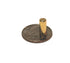 Metal Cylinder Magnets, 30pcs Gold Magnetic Pins for DIY, Science, Refrigerator, Kitchen