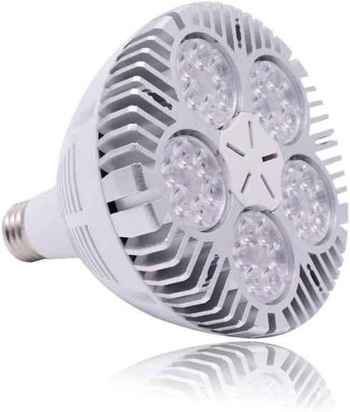 Aolyty 45W (85W Equivalent) PAR38 LED Bulb, White 6000K 3500lm E26 Base, 35 Degree Beam Angle, AC 120V