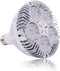 Aolyty 45W (85W Equivalent) PAR38 LED Bulb, White 6000K 3500lm E26 Base, 35 Degree Beam Angle, AC 120V