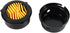 3/8" Central Pneumatic Compressor Parts Air Compressor Silencer Black Iron Intake Filter
