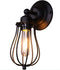 Mengjay Indoor Wall Light Edison Lamp Vintage Industrial Cage E26 Wall Lamp Ceiling