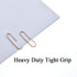 HAHIYO Paper Clips - Sturdy 1.3 inches Length, 180 Pack Heavy Duty Rust Proof Reusable Metal Bright Rose Gold