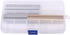 Swpeet 21Pcs Metal Round Rods Kit, 3 Kinds of Metal Materials, DIY Craft Tool, Diameter 2mm-8mm Length 100mm