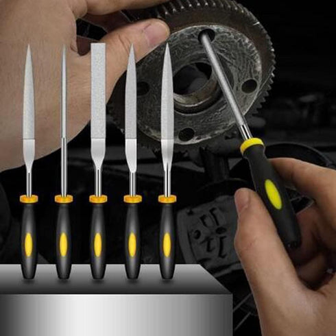 10 Pieces Mini Handheld Diamond Needle File, Various Shape Raft Needle Rasper Metal Cutting Tool Glass Agate Jewelry