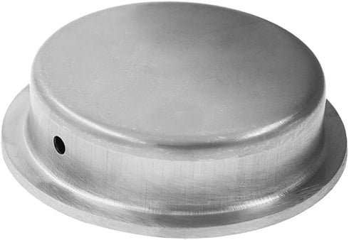 2 Pack Closet Door Finger Pulls, Stainless Steel Round Flush Finger Cabinet Pull Handles, 60 * 15mm