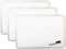 Flipside Products Two-Sided Aluminum Framed Magnetic Dry Erase Board, 9" x 12", Pack of 3