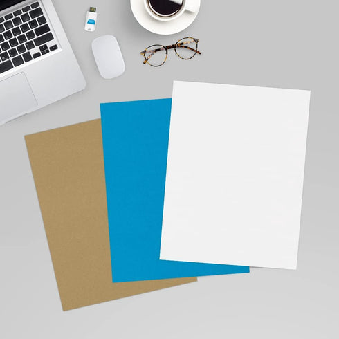 LUXPaper 8.5" x 11" Paper, Letter Size, Bright White, 80lb. Text, 50 Qty