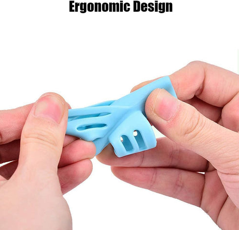 JuneLsy (3 Pencil Grips for Kids Handwriting Pencil gripper Pencil Holder Posture Correction Training Writing AIDS