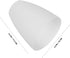 40Mm Garneck Plastic Lamp Shade Replacement Center Hole White Desk Lamp Cover Decorative Lampshade for Nightstand