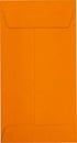 LUXPaper #7 Coin Envelopes | Peel & Press | 3 1/2" x 6 1/2" | Mandarin Orange | 80lb. Text | 50 Qty by Envelopes.com