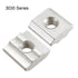 uxcell Slide in T-Nut, M6 Threaded for 3030 Series Aluminum Extrusions, Pack of 20