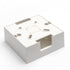 Fielect 86 Type Wall Switch Box, Deep Case Recessed Mount Backbox Protection Cover, Waterproof Dustproof PVC, White