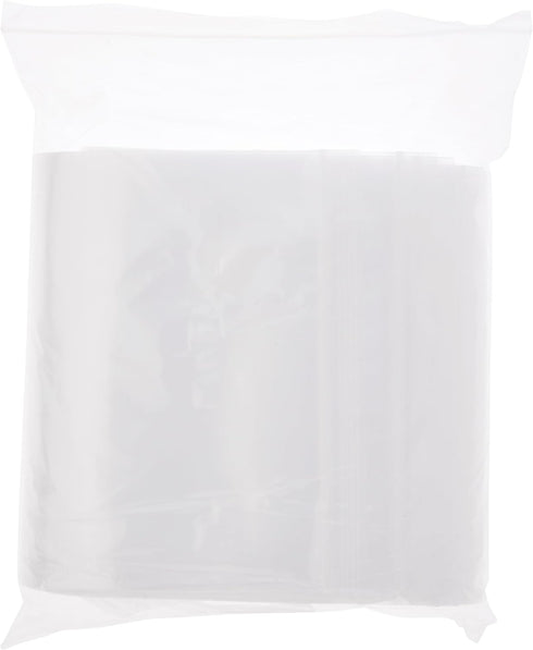 Plymor 8" x 8" Reclosable Plastic Bags, Pack of 100, 6 Mil Industrial Duty