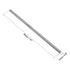 uxcell Round Steel Rod, 6.5mm HSS Lathe Bar Stock Tool 200mm Long for Shaft Gear Drill Lathes, 2pcs