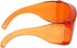 Calabria Fitover Dental Safety Glasses for Teeth Whitening, LED Light Eye Shield Goggles in Blue/Red