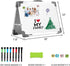 Small Dry Erase White Board – TANKEE Magnetic Foldable Whiteboard, Portable Mini Easel for Drawing and Memo