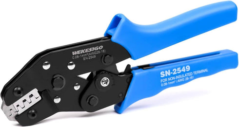 SN-2549 Ratcheting Crimping Tool 0.08-1.0 mm 18-28AWG for PH2.0/XH2.54/2.54/2.8/3.0/3.96/4.8/KF2510