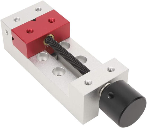 50mm Mini Flat Clamp, Table Flat Clamp, Aluminum Mini Drill Press Vise Clamp for DIY Sculpture Craft Carving