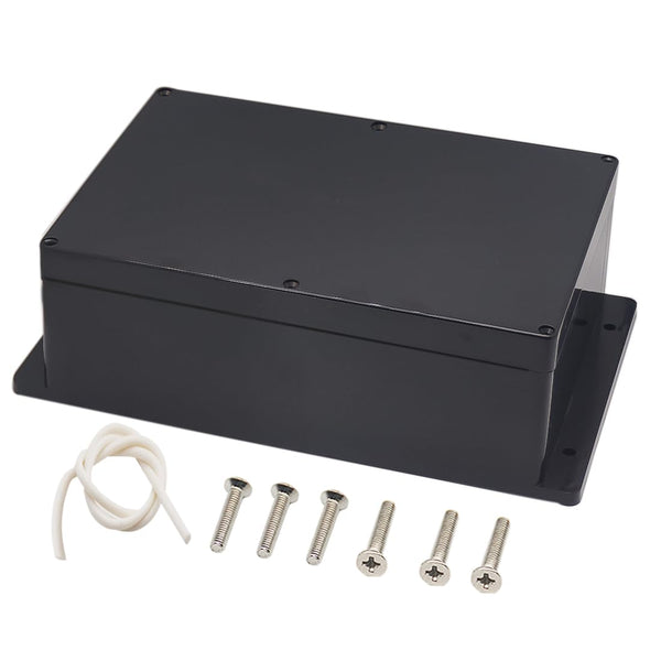 Zulkit Junction Box ABS Plastic Dustproof Waterproof IP65 Electrical Project Enclosure with Fixed Ear