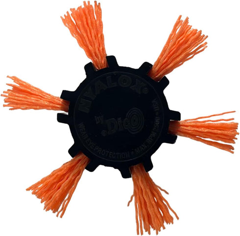 Dico Nyalox Flap Brush 4-Inch Orange 120 Grit, 541-782-4