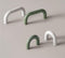 SMOKT White Furniture Handles Wardrobe Room Cupboard Cloakroom Bedside Cabinet Handle Bedroom Accessories