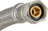 Eastman 60 Inch Steel-Flex Faucet Connector, 1/2 Inch FIP x 3/8 Inch Compression, 48302