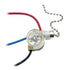 GMBYLBY Upgraded Semi-Clear Pull Chain Switchs with 15cm Cable Simple Installs for 3-Wire