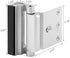 3 Pack 800lbs Home Security Door Lock Metal Door Reinforcement Lock for Kids Safety Top Front Door Child Proof Safety