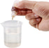 uxcell 50ml Plastic Dropper Bottles, Empty Squeezable Dropper Bottle with Cap, Red, Pack of 5