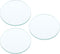 YOKIVE 3 Pcs Flat Convex Lens, Clear Glass Optical Lenses for Telescope, Great for Photography, Optical Instruments