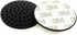 HJ Garden 2PCS Black Wall Protectors, Door Handle Bumpers, Rubber Self Adhesive Silencer Crash Pad for Home Office
