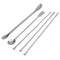 1Set Stainless Steel Micro Lab Spatula Sampling Scoop - Laboratory Supplies Pack of 5