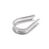 6Pcs M5 Stainless Steel Thimbles, 1/4" Wire Rope Thimbles for Diameter Cable Rigging