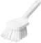 SPARTA 4054500 Polyester Utility Scrub Brush, Cleaning Brush with Hanging Hole, 8 x 3 Inches, White