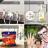 DIYMAG 3MM-Mix 100 Piece Refrigerator Magnet for Office, Hobbies, Crafts and Science, Round Ceramic Industrial Ferrite