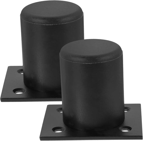 Cabilock Adjustable Aluminum Alloy Furniture Legs 2pcs Heavy Duty Cabinet Support Feet