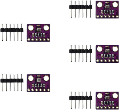 KOOBOOK 5Pcs GY-BMP280-3.3 High Precision Atmospheric Pressure Sensor Module