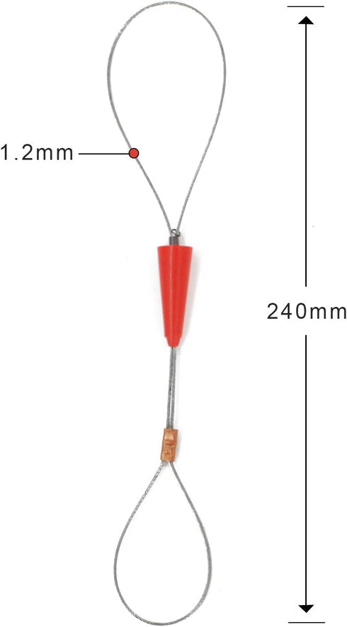 30M 100ft Fish Tape Cable Puller Kit: 4mm PET Electrical Cable Puller Duct Rodder for Wall Wire Guide