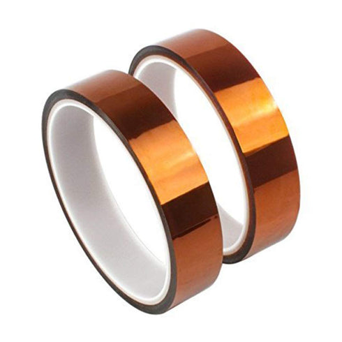 MS WGO High Temperature Heat Resistant Tape PI Film Insulation Tape Sublimation Dye Mug Electronic Polyimide Tape, 2